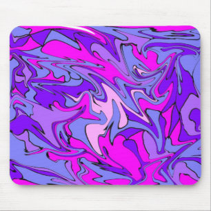 Das Leben ist, Mann stark! Coole Retro Funky Linie Mousepad