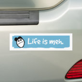 Das Leben ist meh Autoaufkleber (Auf Auto)