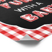 Das Leben ist mehr Spaß mit einem Baby-Zeichen - R Poster (Ecke)