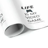 Das Leben ist mein Videospiel (Halo) Geschenkpapier (Rolleneckpunkt)