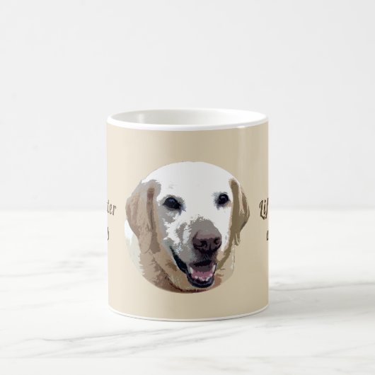 "Das Leben ist mit ein Labrador-" der Tasse besser (Mittel)