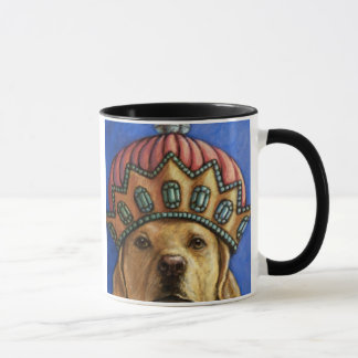 "Das Leben ist mit ein Labrador-" Königin-Labrador Tasse