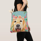 Das Leben ist mit einem golden retriever besser Tasche (Von Nahem)