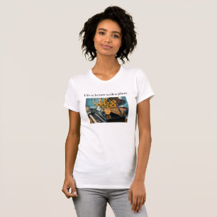 Das Leben ist mit einem Klavier schöner - wundersc T-Shirt