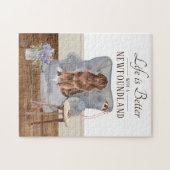 Das Leben ist mit einem neugründlichen Puzzle (Horizontal)