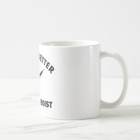 Das Leben ist mit einem oboe besser Kaffeetasse (Rechts)