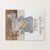 Das Leben ist mit einem Puzzle-Puzzle Puzzle (Horizontal)