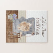 Das Leben ist mit einem SPITZ Jigsaw Puzzle (Horizontal)
