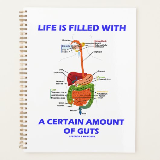 Das Leben ist mit einer gewissen Menge von Begräbn Planer (Vorderseite)