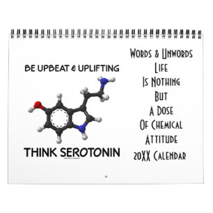 Das Leben ist nichts aber chemische Haltung 20XX Kalender