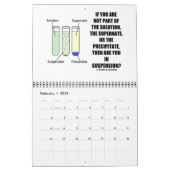 Das Leben ist nichts aber chemische Haltung 20XX Kalender (Feb 2026)