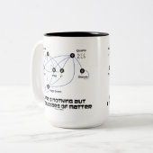 Das Leben ist nichts aber eine Melasse der Zweifarbige Tasse (Vorderseite Links)