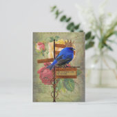 Das Leben ist nichts anderes als die Broschüre Pos Postkarte (Stehend Vorderseite)