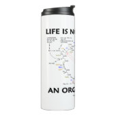 Das Leben ist nichts anderes als ein Bio Krebs Spa Thermosbecher (Nach links gedreht)