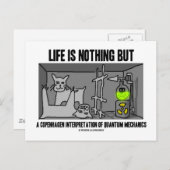 Das Leben ist nichts anderes als eine Kopenhagener Postkarte (Vorne/Hinten)