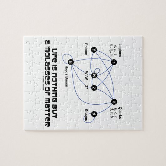 Das Leben ist nichts anderes als eine Mischung aus Puzzle (Horizontal)