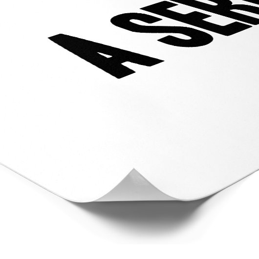 Das Leben ist nichts anderes als eine Reihe von Dr Poster (Ecke)