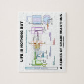 Das Leben ist nichts anderes als eine Reihe von Ke Puzzle (Vertikal)