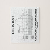 Das Leben ist nur ein Haufen von Möglichkeiten (Sp Puzzle (Vertikal)