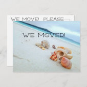 Das Leben ist nur ein Strand Postkarte (Vorne/Hinten)