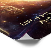 Das Leben ist nur eine Maske... Poster (Ecke)