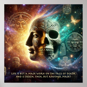 Das Leben ist nur eine Maske... Poster