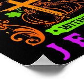 Das Leben ist ohne Jesus Christlich Halloween Je Poster (Ecke)