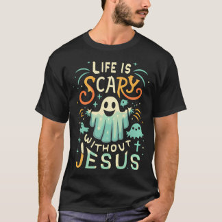Das Leben ist ohne Jesus Christlichen Halloween Fu T-Shirt