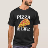 Das Leben ist Pizza - Savory Slice T-Shirt (Vorderseite)