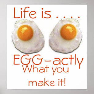 Das Leben ist Poster