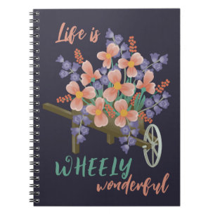 Das Leben ist RAUELY wunderbar - Inspiration Noteb Notizblock