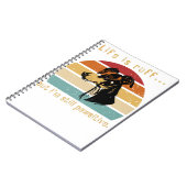 Das Leben ist ruff.. Aber ich bin immer noch pawsi Notizblock (Linke Seite)