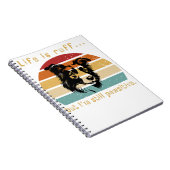 Das Leben ist ruff.. Aber ich bin immer noch pawsi Notizblock (Rechte Seite)