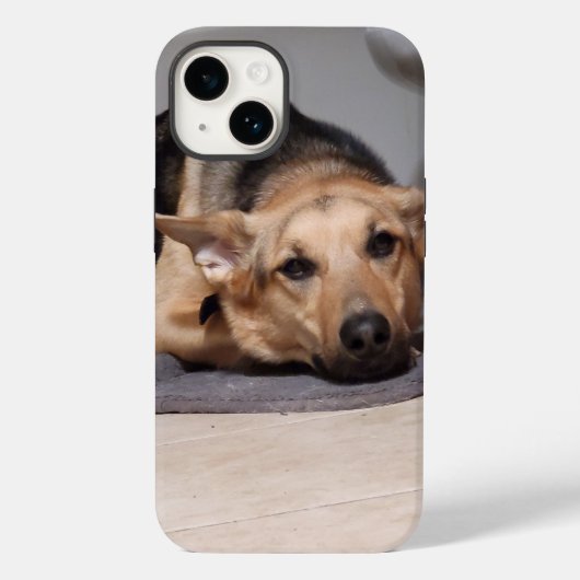 Das Leben ist Ruff Iphone 14 Fall Case-Mate iPhone Hülle (Rückseite)