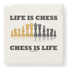 Das Leben ist Schach-Schach ist