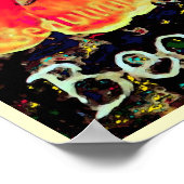 Das Leben ist schön 11x11 LEINWAND/GRÖSSE/PAPIEROP Poster (Ecke)