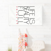 Das Leben ist schön Banner (Insitu)