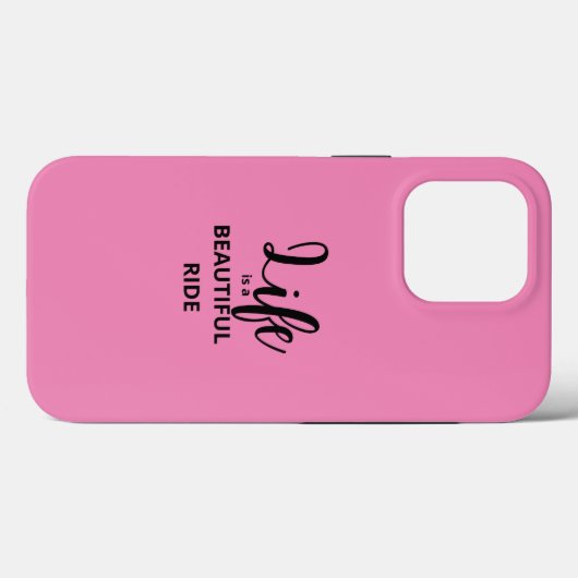 Das Leben ist schön Case-Mate iPhone Hülle (Rückseite (Horizontal))