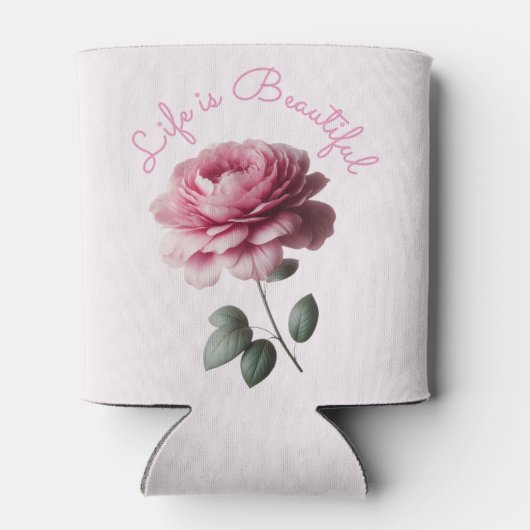 Das Leben ist schön Dosenkühler (Rückseite)