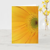 Das Leben ist schön! Karte (Gelbe Blume)