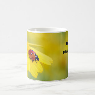 Das Leben ist schön - Ladybug Kaffeetasse