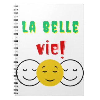 Das Leben ist schön! Notizblock