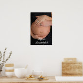 Das Leben ist schön Poster (Küche)