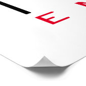 Das Leben ist schön Poster (Ecke)