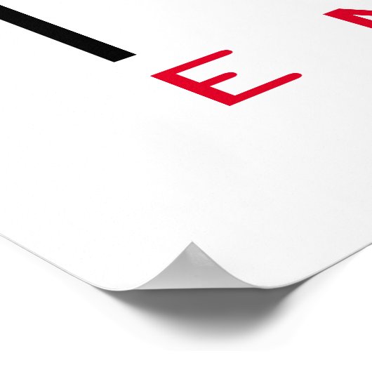 Das Leben ist schön Poster (Ecke)