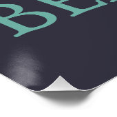 Das Leben ist schön Poster (Ecke)