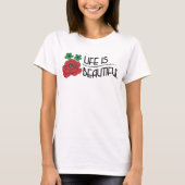 Das Leben ist schön T-Shirt (Vorderseite)