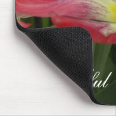 Das Leben ist schönes BlumenMousepad Mousepad (Ecke)