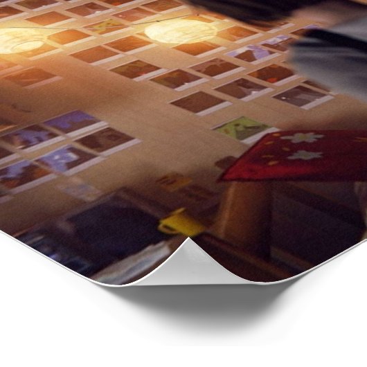 Das Leben ist seltsame Fotos Poster (Ecke)