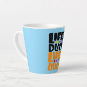 Das Leben ist so Ente Milchtasse (Linke Ecke)